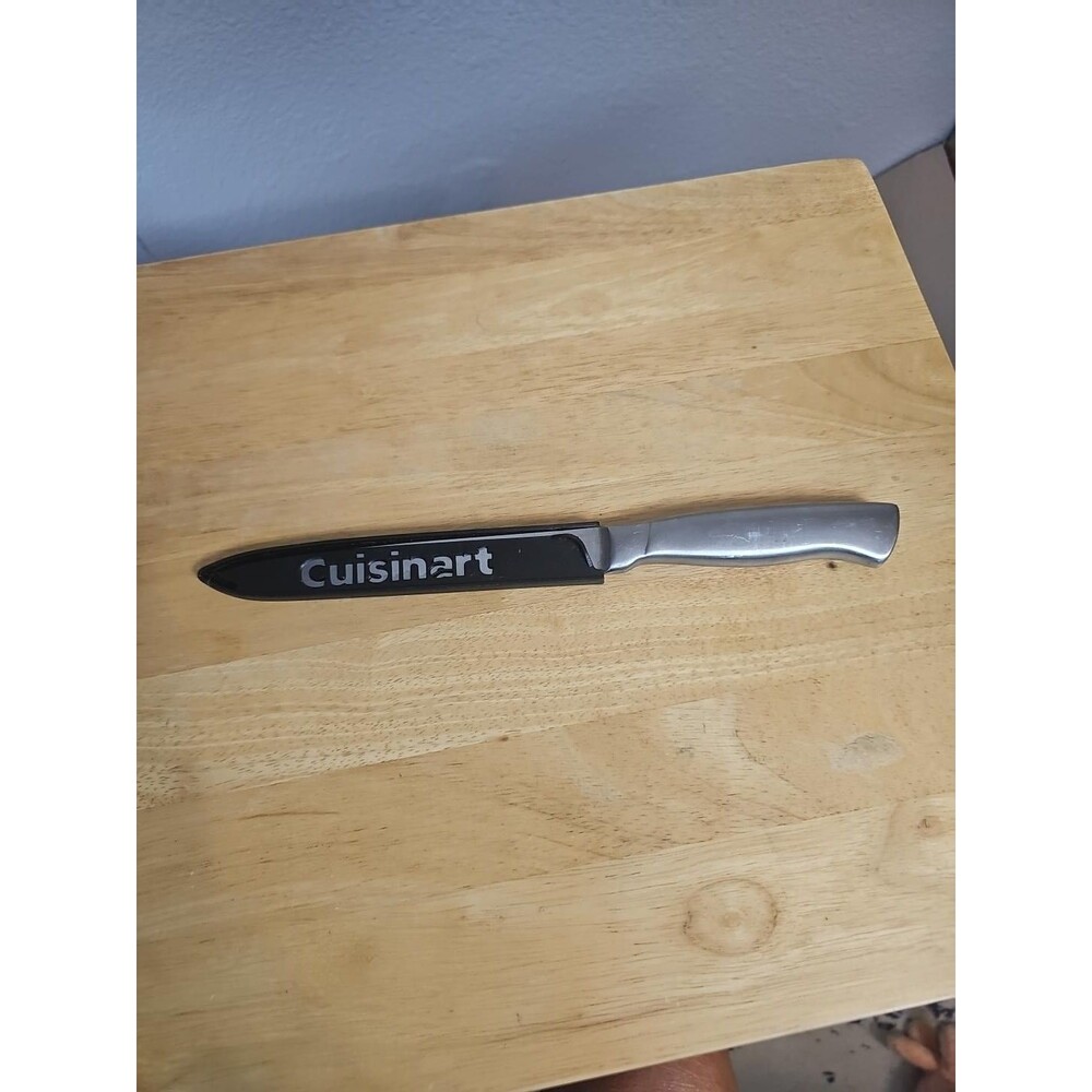 Cuisinart Stainless Steel Kitchen Utility Knife 5" Blade with Blade Guard